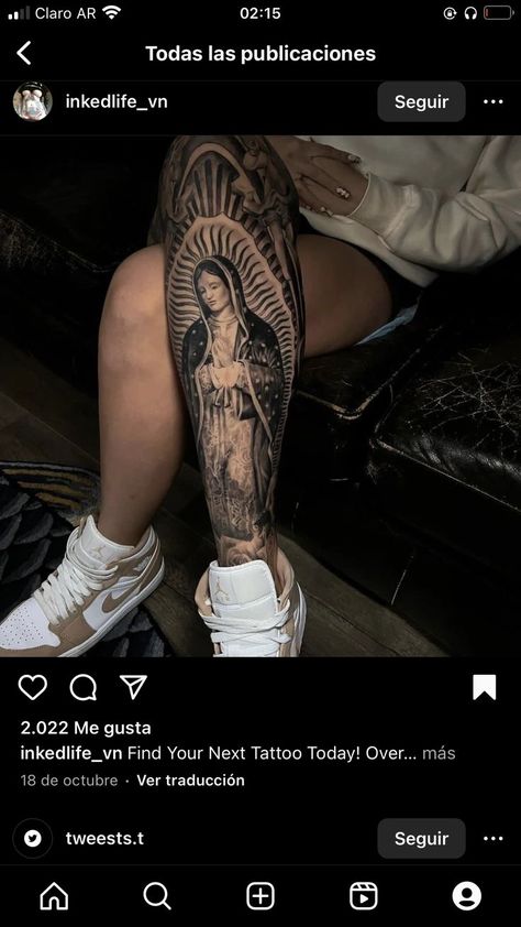 Virgen Mary Tattoo, Tattoo Writing Styles, Shin Tattoo, Forever Tattoo, Quarter Sleeve Tattoos, Hip Thigh Tattoos, Rose Tattoos For Women, Cross Tattoos For Women, Mommy Tattoos