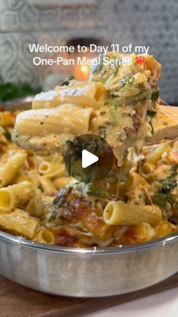 TinkoStars on Instagram: "One-Pot Creamy Chicken Pasta Bake
**Ingredients:**
- 1 lb pasta of choice
- 5 to 6 cups of chick broth
- 1/3 cup sun-dried tomatoes plus oil
- 1 lb chicken breast
- 1 tbsp butter
- 1/2 yellow onion, diced
- Salt and pepper to taste
- Paprika to taste
- Oregano to taste
- Tony Chachere's Creole seasoning to taste
- 3-4 cloves garlic, minced (or to taste)
- 2 cups of he cream
- 1 to 2 cups of coo broccoli
- 2 handfuls of fr spinach
- 2 cups of gra Parmesan cheese
- 2 cups of shred mozzarella cheese
- 1/2 cup pesto
- Fresh parsley, chopped (for garnish)

**Instructions:**
1. **Preheat Oven**: Preheat your oven to 350°F (175°C).

2. **Cook Chicken**: In a large oven-safe saucepan or Dutch oven, heat about 1 tablespoon of sun-dried tomato oil over medium heat. Cook the Chicken Broccoli Pasta Bake, Creamy Chicken Pasta Bake, Creamy Pesto Chicken, Cooked Broccoli, Broccoli Pasta Bake, Chicken Broccoli Pasta, Broccoli Bake, Creamy Chicken Pasta, Chicken Pasta Bake