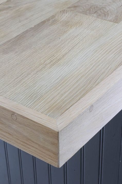 Diy Cabinet Countertop, Diy Kitchen Island Butcher Block Top, Hardwood Countertops Kitchen, Diy Wood Countertops Cheap, Wood Floor Countertop, Wood Flooring Countertop Diy, Countertop Redo Cheap Wood, Wood Flooring Countertop, Hardwood Floor Countertop