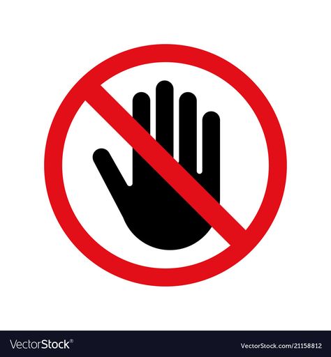 No Touching Sign, Illustration Hacks, Do Not Touch Sign, No Entry Sign, Soccer Tattoos, Lightning Logo, Visual Design Trends, No Entry, Smile Icon