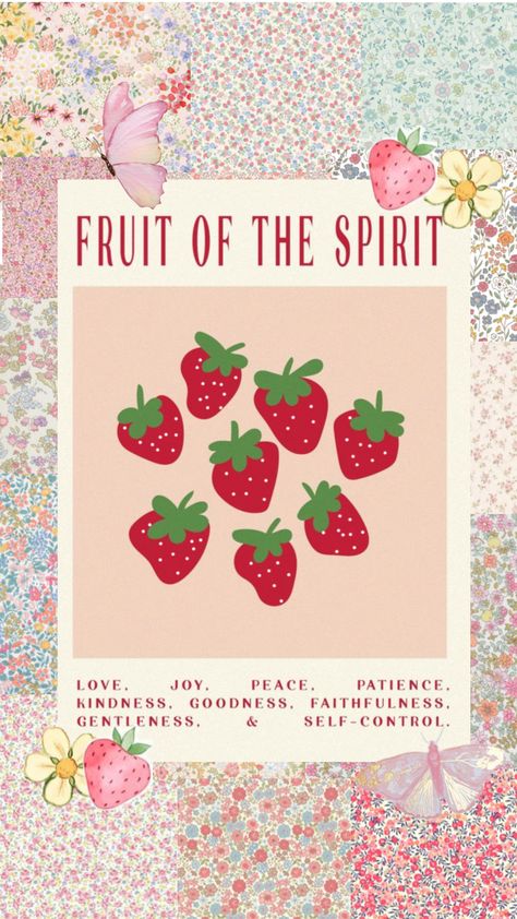 Fruits Of The Spirit Wallpaper, Spirit Wallpaper, Fruits Of The Spirit, Fruit Of The Spirit, Self Control, The Spirit, Fruit, Art