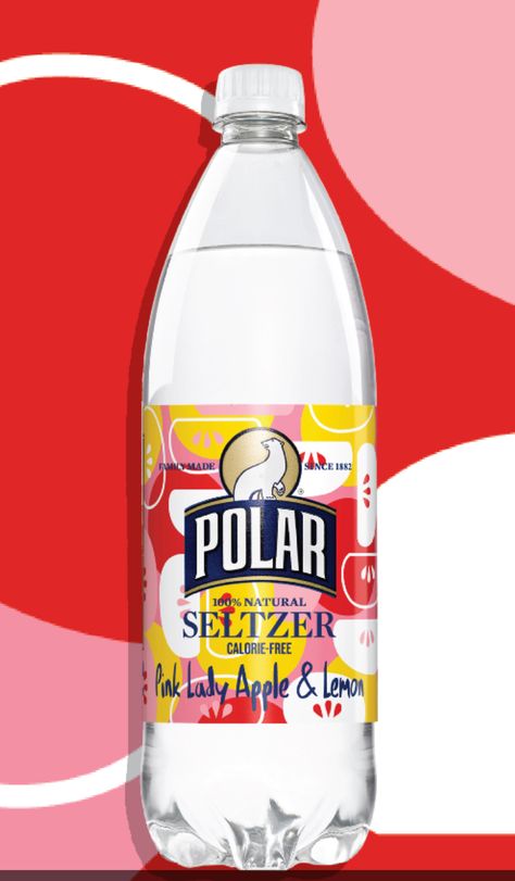 Polar Seltzers new 2019 Flavor! Polar Seltzer, Bubble Recipe, Worcester Massachusetts, Carbonated Drinks, Pure Water, Artificial Sweetener, Ginger Ale, Clean Ingredients, Fruit Flavored