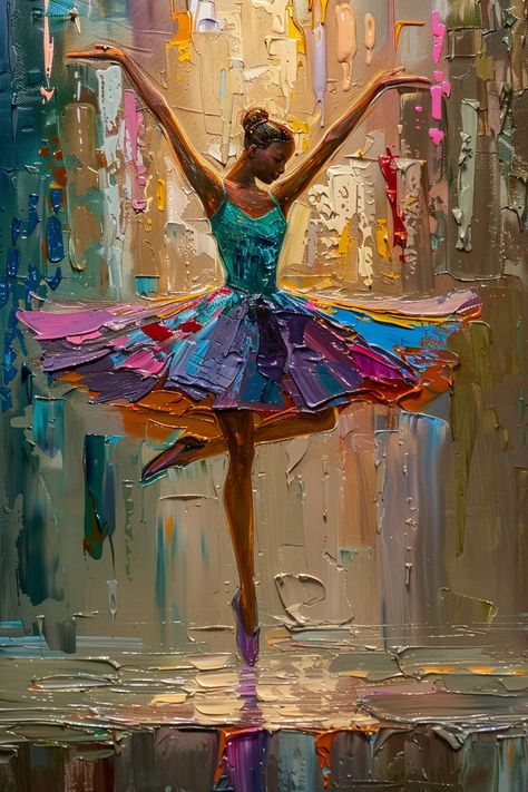 A visual journey through my mind. Letting my imagination run wild. #oilpainting #art #painting #artwork #fineart #canvas Ballerina Art Paintings, Ballet Painting, Ballerina Painting, Dancer Painting, Ballerina Art, Dance Paintings, Landscape Art Painting, Dance Art, Romantic Art