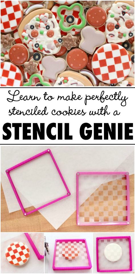 Stenciled Cookies, Cookie Techniques, Decorate Cookies, Sugar Cookie Royal Icing, Cookie Hacks, Cookie Business, Cookie Tutorials, Pretty Cookies, Creative Cookies