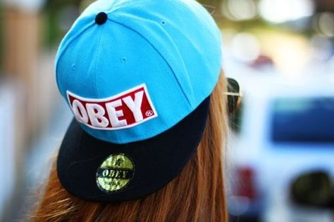 OBEY #snapback Dope Hats, Obey Clothing, This Is Your Life, Love Hat, Snap Back, Cute Hats, Bad Hair Day, Cool Hats, Snap Backs