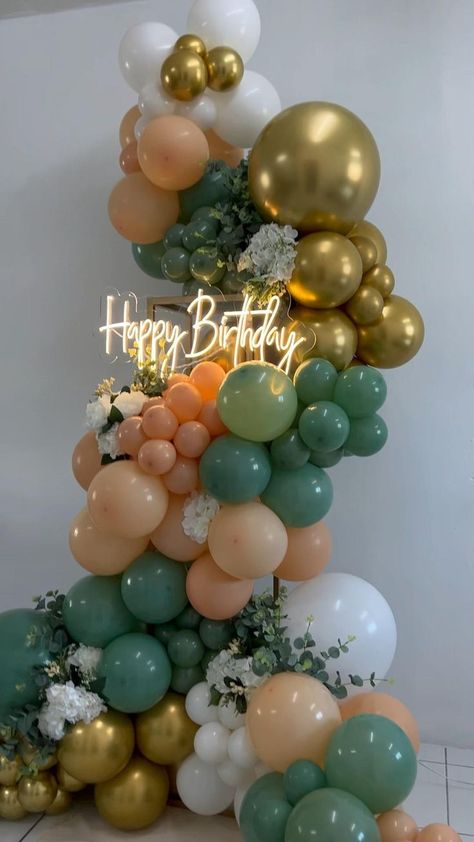 Balloon Decorations Simple, Balloon Decorations Birthday, Party Balloons Diy, Balloons Galore, Simple Birthday Decorations, Small Balloons, Birthday Party Decorations Diy, Balloon Crafts, Diy Balloon Decorations