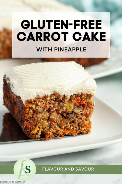 Pineapple Carrot Cake, Cake With Pineapple, Paleo Carrot Cake, Maple Cream Cheese Frosting, Carrot Cake With Pineapple, Banana Coffee Cakes, Maple Cream Cheese, Baking With Coconut Flour, Gluten Free Carrot Cake