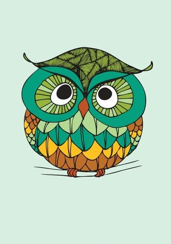 Screen saver! Burlap Owl, Owls Drawing, Owl Crafts, Owl Pictures, Madhubani Art, Pola Sulam, Madhubani Painting, Owl Painting, Owl Print