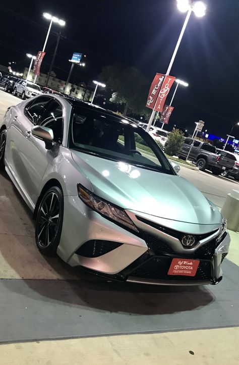 My new car! 2018 Toyota Camry XSE Silver Toyota Camry, 2024 Toyota Camry Xse V6, Toyota Camry Modified 2018, Toyota Camry 2023, 2019 Toyota Camry, Toyota Camry Xse, 2018 Toyota Camry, Lexus Isf, Camry Xse