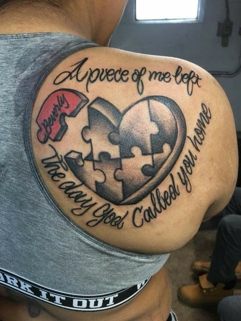 A must have tattoos for Jermaine , Calvin, Alvin Piece Of My Heart Tattoo, My Heart Tattoo, Sharpie Tattoo, Symbol Meanings, Brother Tattoo, Rip Tattoos, Rip Tattoos For Mom, Tattoos For Dad Memorial, Grandma Tattoos