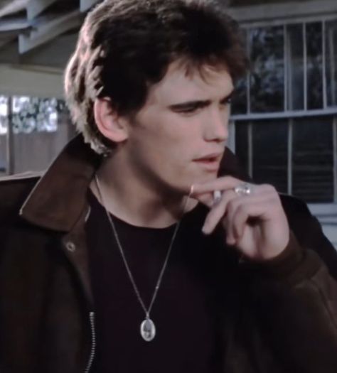 Matt Dillon The Outsiders, Dallas Winston, Matt Dillon, Dallas, The Outsiders, Leather