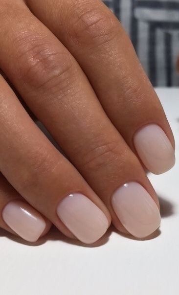 Cute manicure! #youreworthit Soft Nail, Stars Nails, Milky Nails, Shellac Nails, Simple Nail, Neutral Nails, Manicure Y Pedicure, Dream Nails, Nail Gel