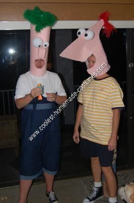 Couple Halloween Costume, Halloween Costume Idea, Phineas And Ferb, Couple Halloween, Two People, Halloween Costume, Halloween Costumes, Halloween, Funny