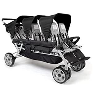 As an Amazon Associate, I earn from qualifying purchases. Triplet Stroller, Quad Stroller, Tandem Stroller, Folding Stroller, Toddler Stroller, Multiples Baby, Safety Harness, Large Storage Baskets, Prams And Pushchairs