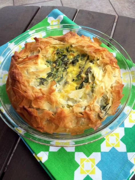 Vegetable Phyllo Pie, Asparagus Eggs, Philo Dough, Fritata Recipe, Phyllo Pie, Vegetable Quiche Recipes, Veggie Tart, Butter Beans Recipe, Phyllo Recipes