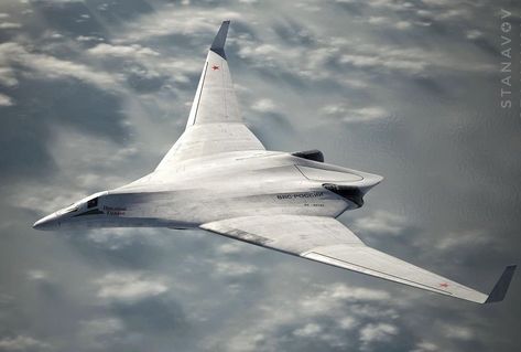 Russian Bombers, Aerospace Design, Concept Vehicles Sci Fi, Stealth Aircraft, Flying Vehicles, Experimental Aircraft, Unmanned Aerial Vehicle, Air Fighter, Aircraft Art