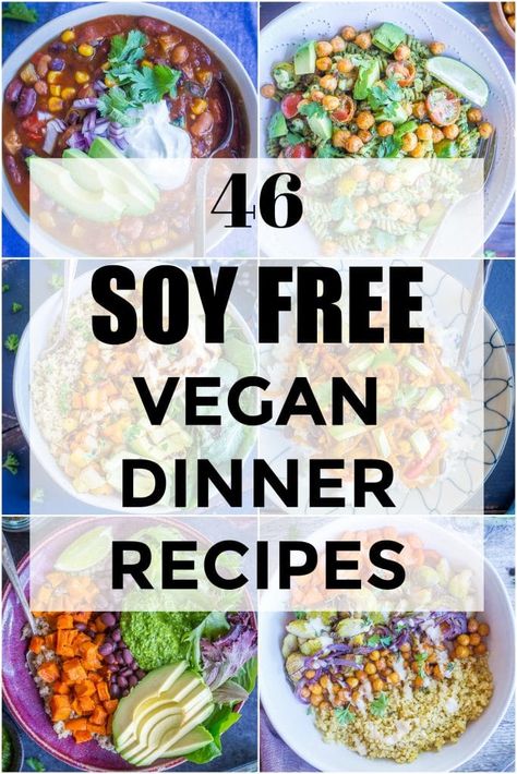 Mspi Recipes, Soy Free Dairy Free, Soy Free Vegan, Soy Free Recipes, Soy Recipes, Diner Recept, Makanan Diet, Vegan Meal Prep, Vegan Keto