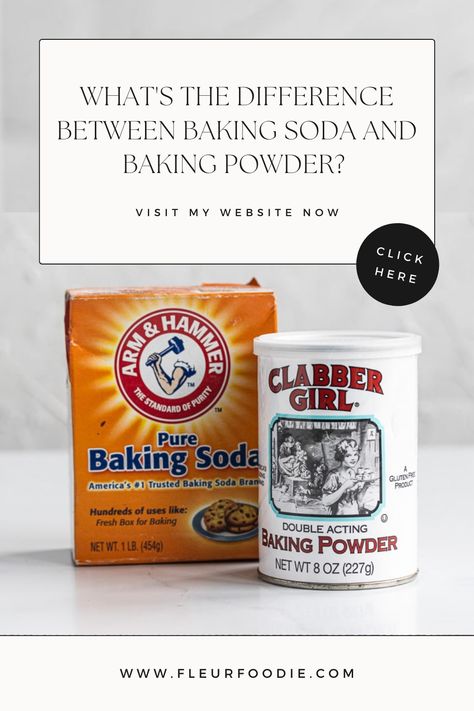 Difference Between Baking Soda And Baking Powder, What Is Baking Soda, Leavening Agents, Baking Powder Substitute, Cleaning Oven Racks, Baking Power, Baking Powder Uses, Baking Soda Cleaning, No Rise Bread