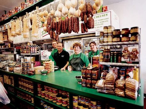 Photo: Talluto’s Italian Market Italian Supermarket, Italian Street Market, Philadelphia Coffee Shops, Italian Market Philadelphia, Cookbook Inspiration, Deli Ideas, 30th Street Station Philadelphia, Elfreth's Alley Philadelphia, South Philly