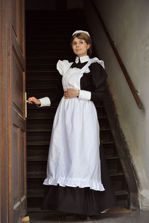 . Maids Uniform, Victorian Maid, Country Manor, Maid Uniform, Gender Inequality, French Maid, Maid Outfit, The Maids, Maid Dress