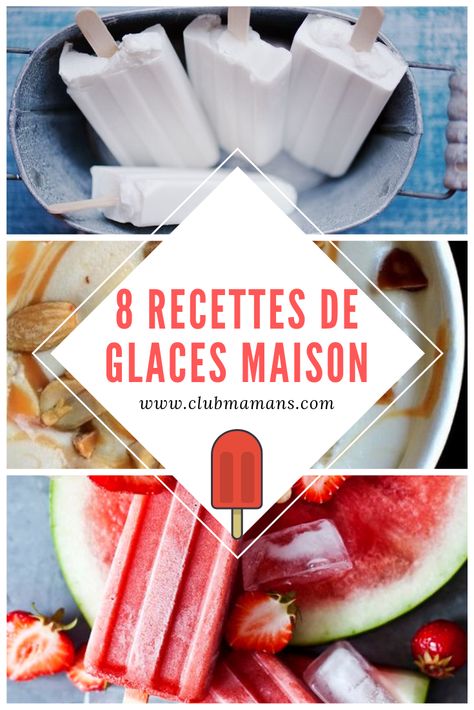 Glace Fruit, Diver, Baby Food Recipes, Watermelon, Milk, Dessert, Snacks, Fruit