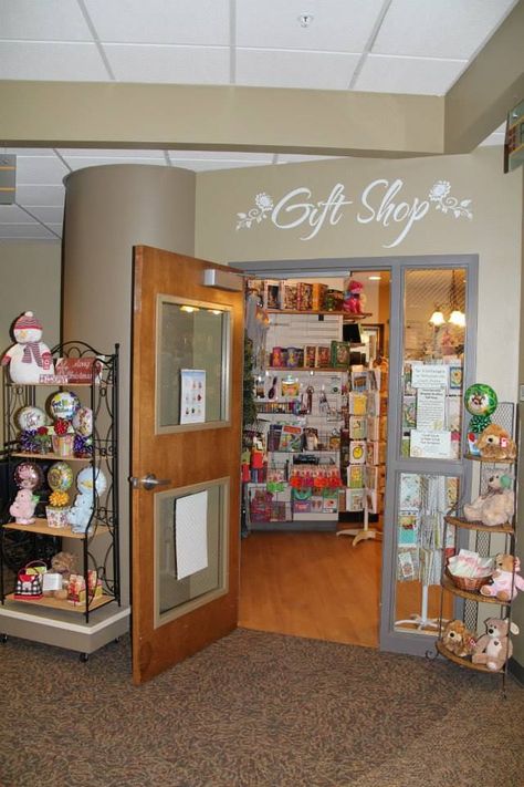 Hospital Gift Shop Display Ideas, Gift Shop Signage, Bookstore Decor, Gift Shop Display, Hospital Gift Shop, Gift Shop Interiors, Gift Shop Displays, Shop Small Business Quotes, Small Business Signs