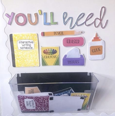 Teaching Classroom Decor, Elementary Classroom Themes, Classroom Organization Elementary, Teachers Room, Classroom Goals, Classroom Hacks, Morning Tubs, Kindergarten Classroom Decor, Elementary Classroom Decor