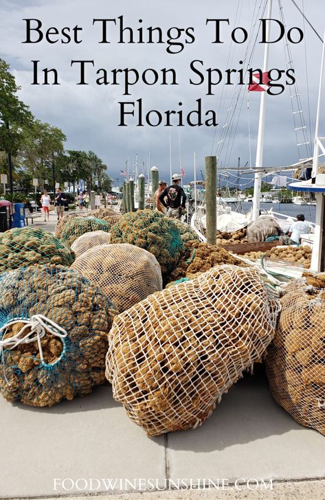 Tarpon Springs Sponge Docks, Madeira Beach Florida, Florida Vacation Spots, Tarpon Springs Florida, Florida Getaway, Solo Adventure, Florida Adventures, Madeira Beach, Springs Florida