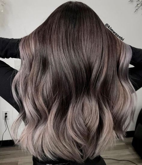 30 Trendy Mushroom Brown Hair Color Ideas for 2021 - Hair Adviser Mushroom Highlights, Mushroom Brown Hair Color, Mushroom Brown Hair, Rich Brunette Hair, Brown Hair Color Ideas, Mushroom Hair, Mushroom Brown, Dark Brunette Hair, Rich Brunette