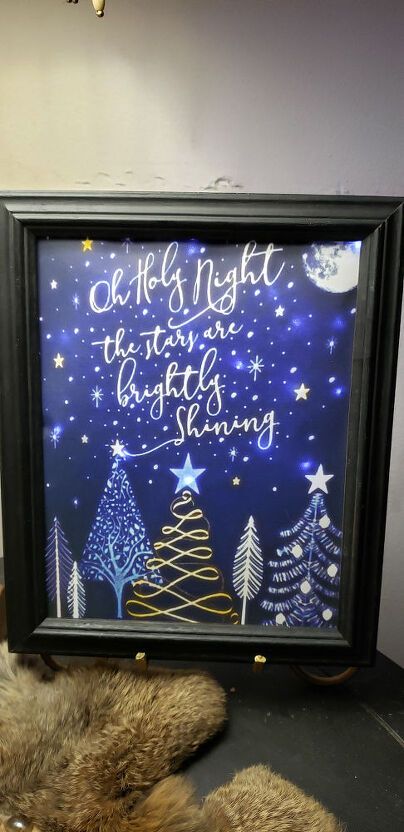 How to Make Twinkle Christmas Pictures DIY | Hometalk Christmas Pictures Diy, Christmas Pictures With Lights, Diy Christmas Canvas, Diy Christmas Lights, Christmas Quote, Lighted Canvas, Christmas Canvas, Fairy String Lights, Christmas Quotes