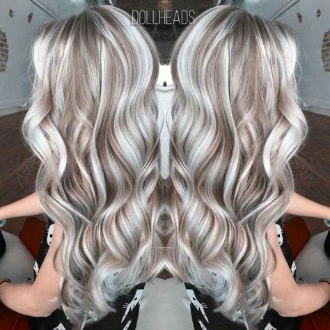 Blonde Hair Color For Summer 2023, White Blonde And Caramel Highlights, Light On Too Dark On Bottom Hair, Blonde Hair Ideas With Lowlights, Platinum Hair With Dark Lowlights, Chunky Dark Low Lights For Blonde Hair, Best Hair Color For Women In Their 40's, Low Lights In Bleach Blonde Hair, Icy Ash Blonde Highlights