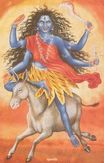 Mata Kaalratri Maa Kalaratri, Aadi Shakti, Durga Painting, Shakti Goddess, Durga Images, Lakshmi Images, Kali Goddess, Spiritual Artwork, Hinduism Art