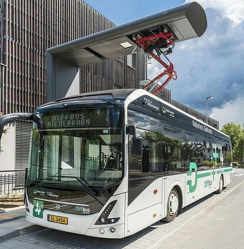 Electric Volvo, Ev Conversion, Tesla Electric Car, Trondheim Norway, Future Transportation, Urban Landscape Design, Airport Parking, Road Transport, Double Decker Bus