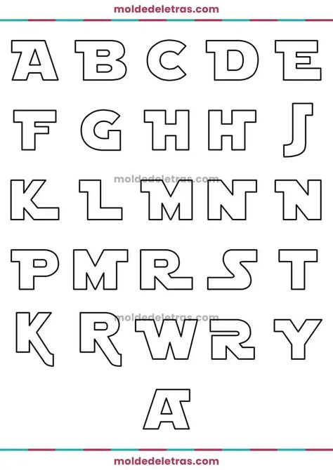 Letter templates printable free