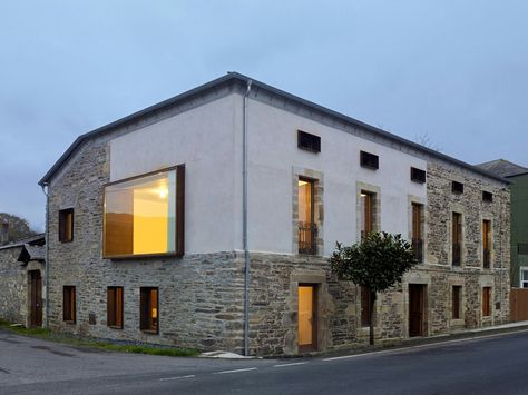 Skylight Covering, Architecture Renovation, Renovation Architecture, Old Stone Houses, Architecture Old, Old Stone, Stone Houses, Stone House, Modern Architecture