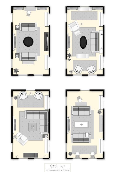 Long Living Room Design, Narrow Living Room Design, Long Living Room Layout, Living Room Zones, Room Arrangement Ideas, Living Room Design Layout, Long Narrow Living Room, Living Room Floor Plans, Rectangular Living Rooms