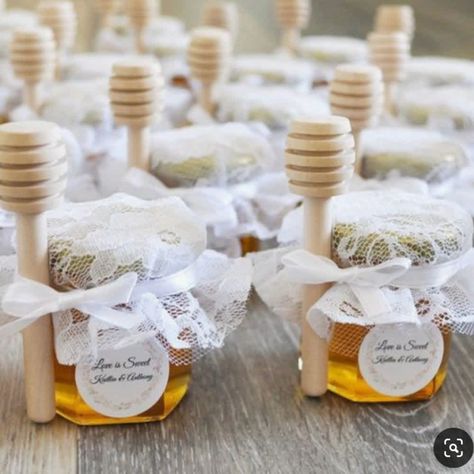 Honey Jar Wedding Favors, Wedding Bonbonniere, Honey Jar Favors, Wedding Favour Jars, Honey Favors, Bottle Opener Favors, Honey Wedding Favors, Honey Jars, Creative Wedding Favors