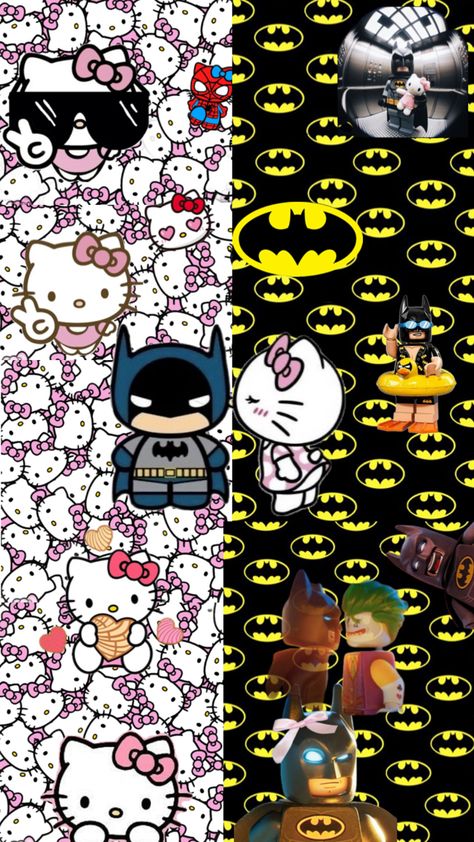 Hello Kitty, Batman, Kitty, Wallpapers