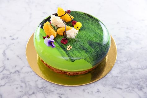 Mango Yuzu - Celebration Cake | KOI Cake Shop Koi Cake, Koi Dessert Bar, Entremet Cake, Cake Celebration, Celebration Cake, Dessert Bar, Chicken Dishes Recipes, Cake Shop, Celebration Cakes