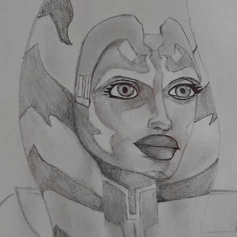 Ahsoka Tano Drawing, Easy Pencil Drawings, The Clone Wars, Pencil Drawings Easy, Ahsoka Tano, Sketch Ideas, Clone Wars, Pencil Drawings, Sketch