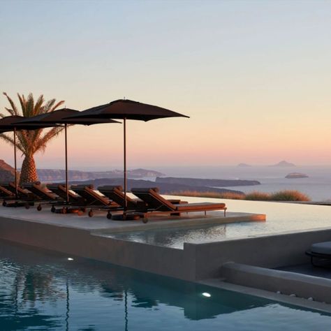 Nobu, the ocean-loving luxury company, which is quickly expanding around the world, will open its first hotel and restaurant in Greece. The new location will be situated on the stunning island of Santorini, in the middle of the Aegean Sea, and will open this spring. It is Nobu's tenth property in Europe, with plans for additional locations in Rome, San Sebastián, and Hamburg. Click on the photo to find out more😉 #supremarine #nobu #santorini #santorinihotel #greecehotel #hotelgreece #hotel Antique Home Decor Ideas, Design Room, Earthy Living Room, Santorini Hotels, Outdoor Lounge Area, Greece Hotels, Water Villa, Christmas Mantle Decor, Quirky Home Decor