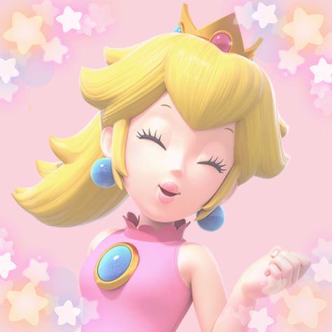 mario princess peach pfp Princess Peach Pfp, Princess Peach Icons, Peach Pfp, Princess Peach Icon, Super Mario Princesses, Princess Rosalina, Mario Princesses, Super Princess Peach, Super Mario Princess