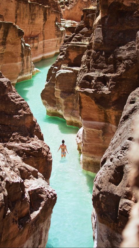 Havasu Creek, Arizona Arizona Road Trip, Arizona Travel, Instagram Link, Grand Canyon National Park, Vacation Places, Road Trip Usa, Beautiful Places To Travel, Beautiful Places To Visit, Vacation Spots