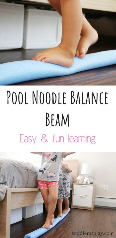 Party Games For Toddlers, Pool Noodle Games, Physical Activities For Toddlers, Easy Party Games, Toddler Party Games, January Crafts, Gross Motor Activities, Pool Noodle, Motor Skills Activities