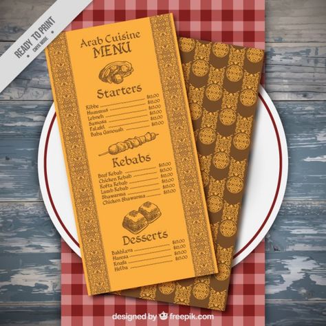 Template Restaurant, Chicken Kebabs, Chicken Shawarma, Menu Card, Arabic Alphabet, Copyright Free, Arabic Food, Graphic Editing, Menu Template