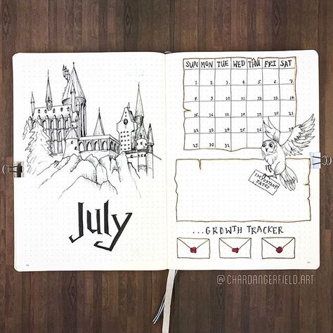 Hello, July! In honour of Harry’s birthday month, it’s gonna be a very magical set of spreads for these next four and a half weeks ⚡️ Crafts By Month, Harry Potter Journal, Map Worksheets, Hello July, Printable Calendar Template, Magic Bullet, Bullet Journal Themes, Europe Map, Journal Themes