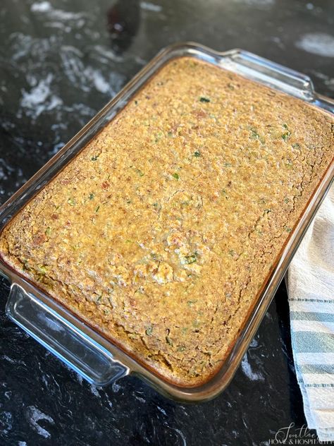 This good old-fashioned southern cornbread dressing is perfectly fluffy, moist, and full of flavor and made easier with a couple of secret ingredients. It's a must for Thanksgiving dinner or Christmas and will even have Mom asking for your recipe! Old Fashioned Cornbread Dressing, Southern Cornbread Dressing, Moist Cornbread, Cornbread Dressing Southern, Dressing Recipes Cornbread, Southern Cornbread, Traditional Thanksgiving Menu, Homemade Cornbread, Cornbread Dressing