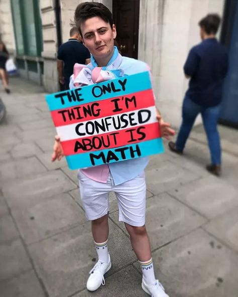 Pride Signs, Lgbtq Quotes, Lgbt Humor, Lgbtq Funny, Protest Signs, Gay Humor, Pride Day, Human Decency, Gay Memes