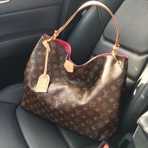 My LV Monogram Graceful MM with Pivoine Interior Louis Vuitton Graceful, Louis Vuitton Handbags Neverfull, Louis Vuitton Pattern, Cheap Louis Vuitton Handbags, Sac Louis Vuitton, Chocolate Leather, Louis Vuitton Purse, Stylish Handbags, Girls Handbags