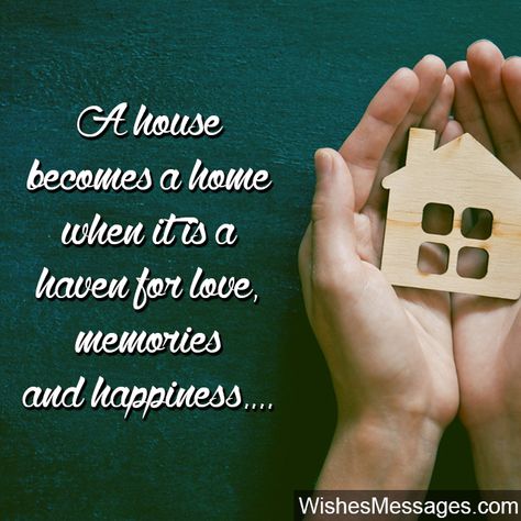 New Home Wishes and Messages: Congratulations for Buying a New House New House Wishes Quotes, Funny New Home Quotes, House Warming Message, Happy Home Quotes, New Home Messages, Housewarming Wishes, Warm Quotes, New Home Quotes, Congratulations Quotes